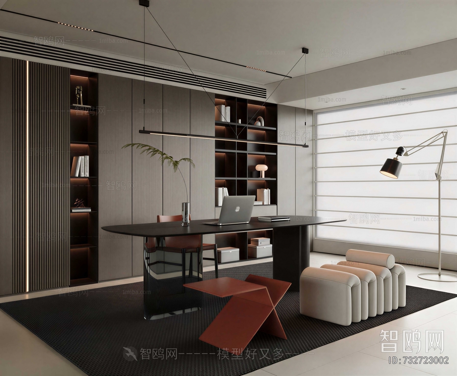 Modern Manager's Office