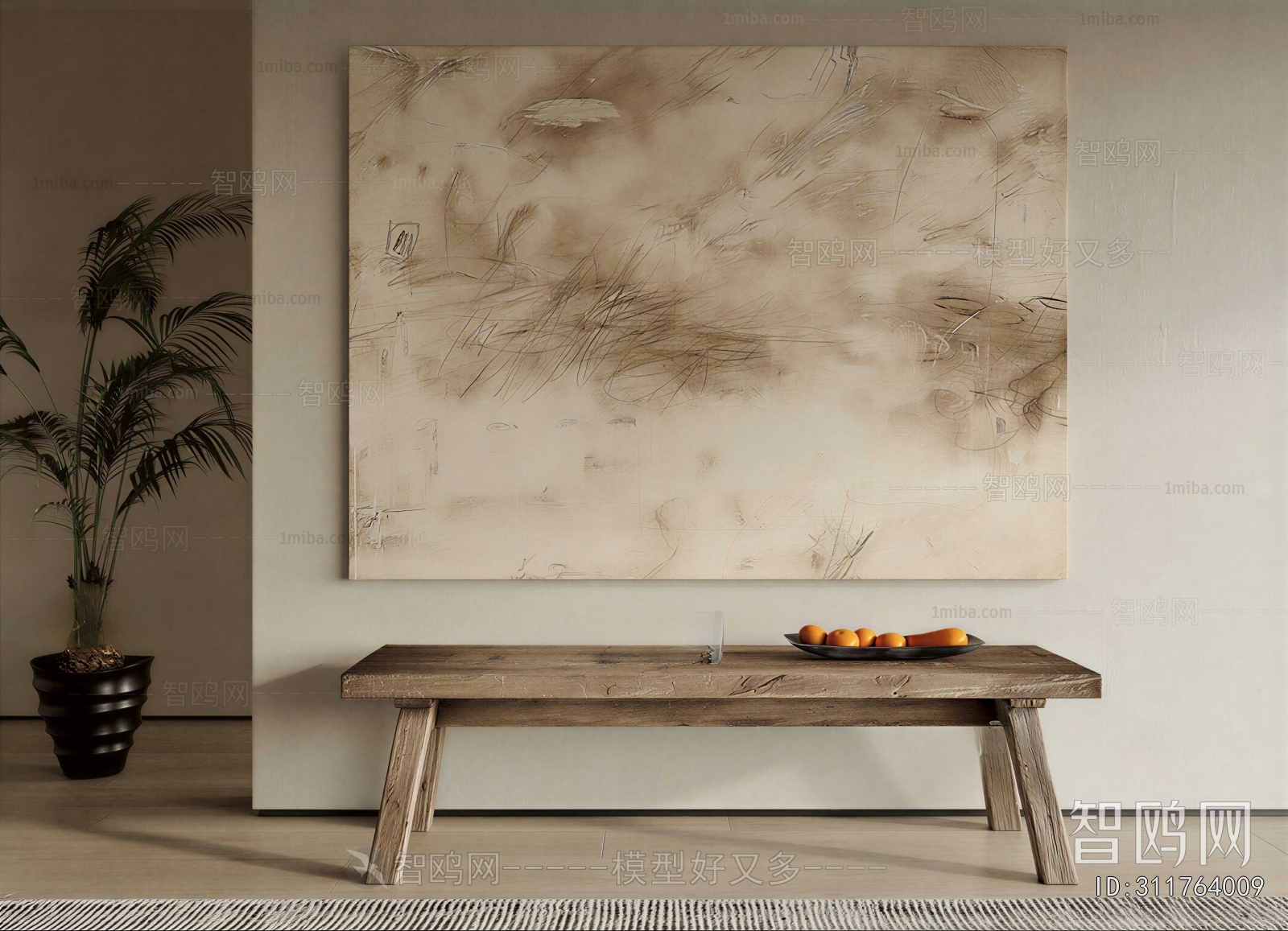 Wabi-sabi Style Painting