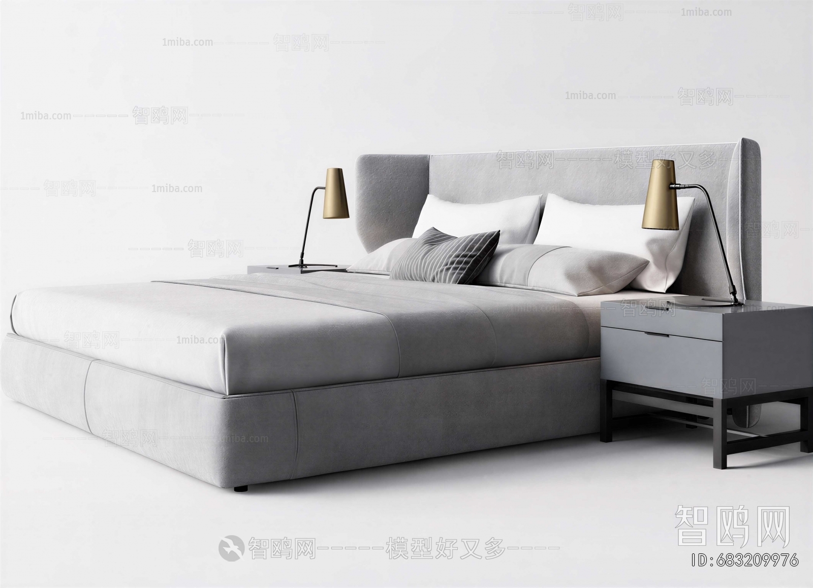 Modern Double Bed
