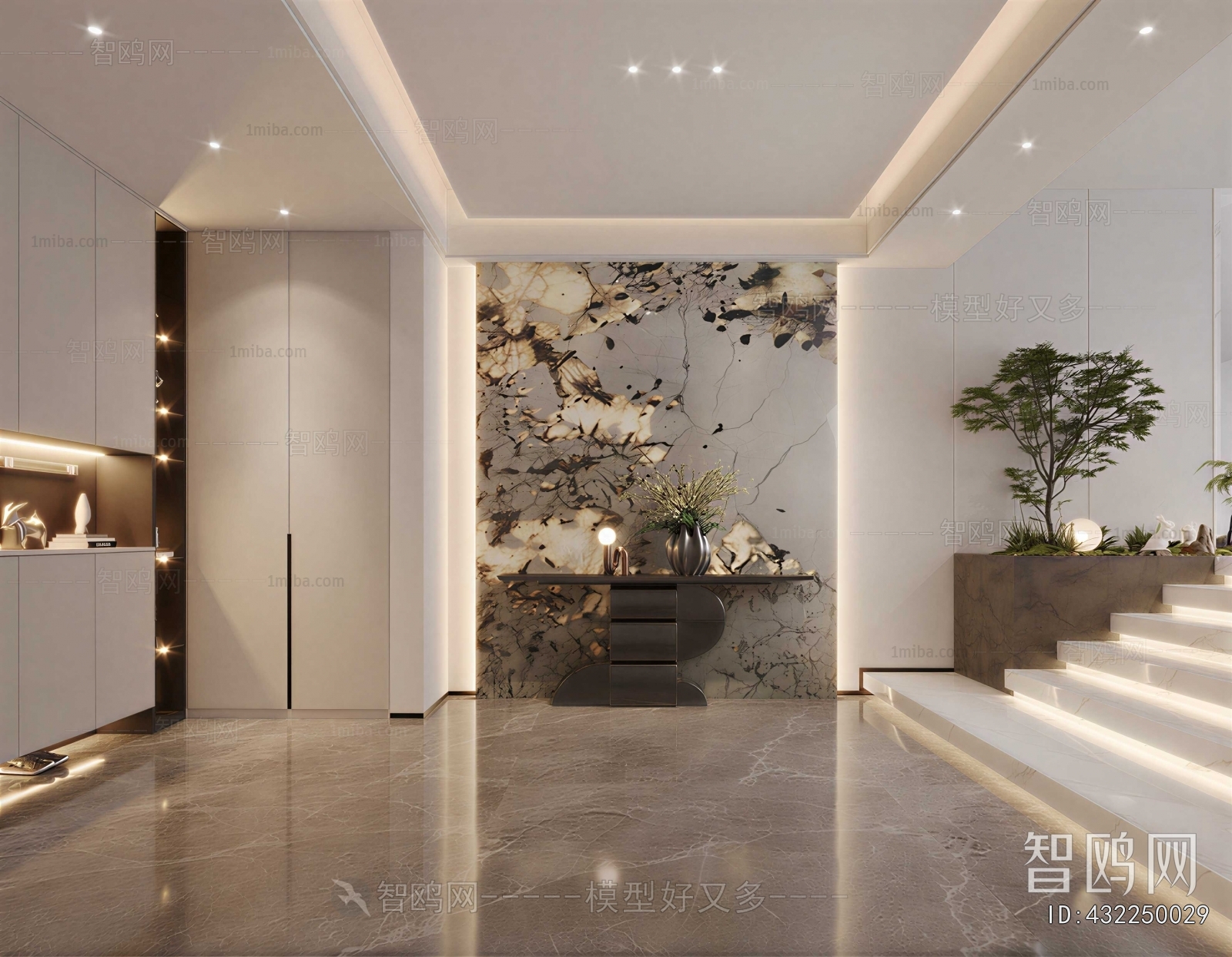 Modern Hallway