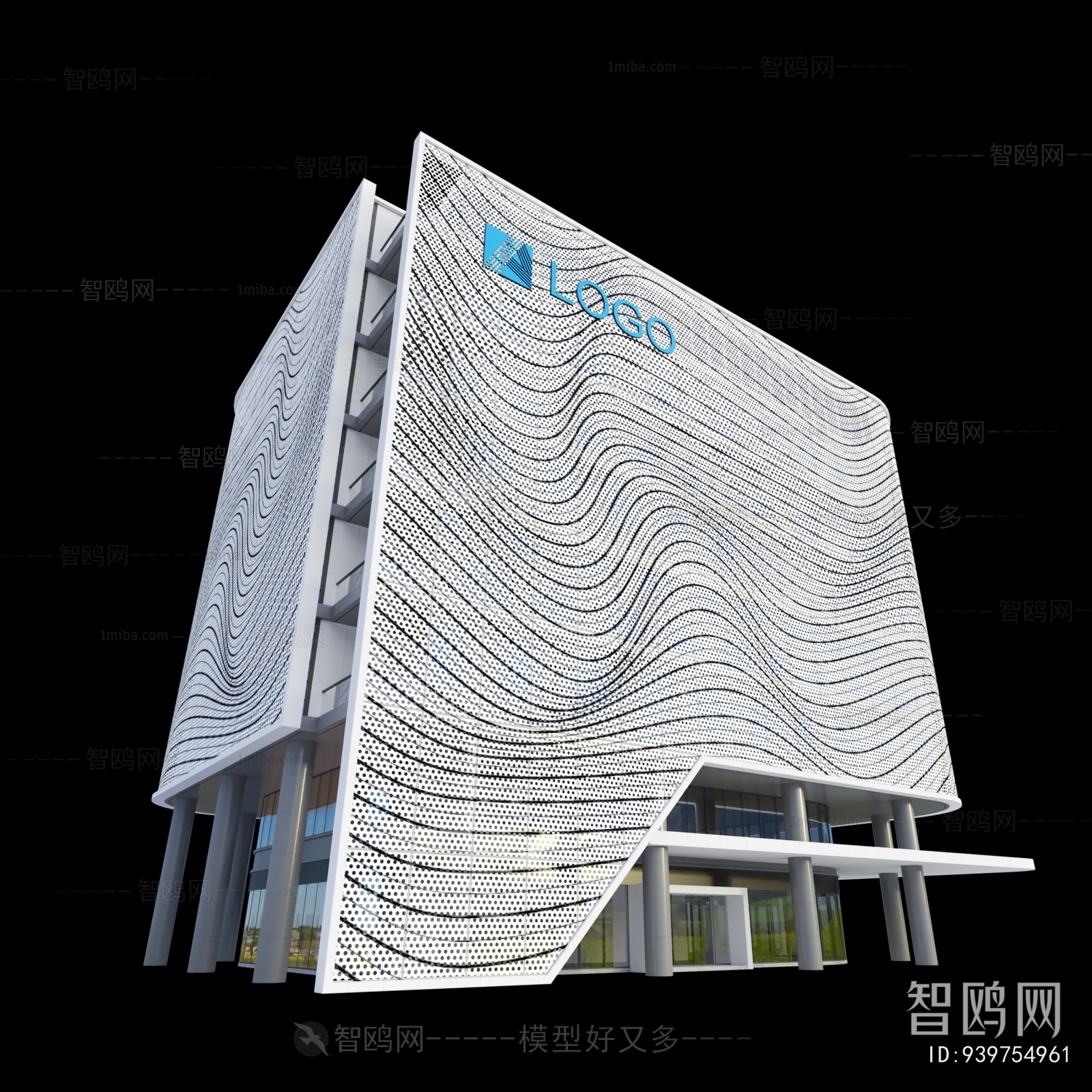 Modern Appearance Of Commercial Building