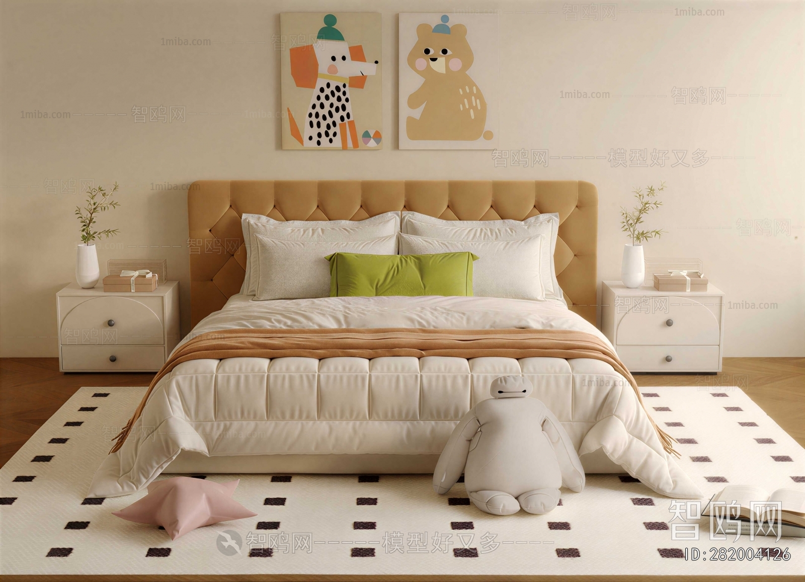 Modern Double Bed