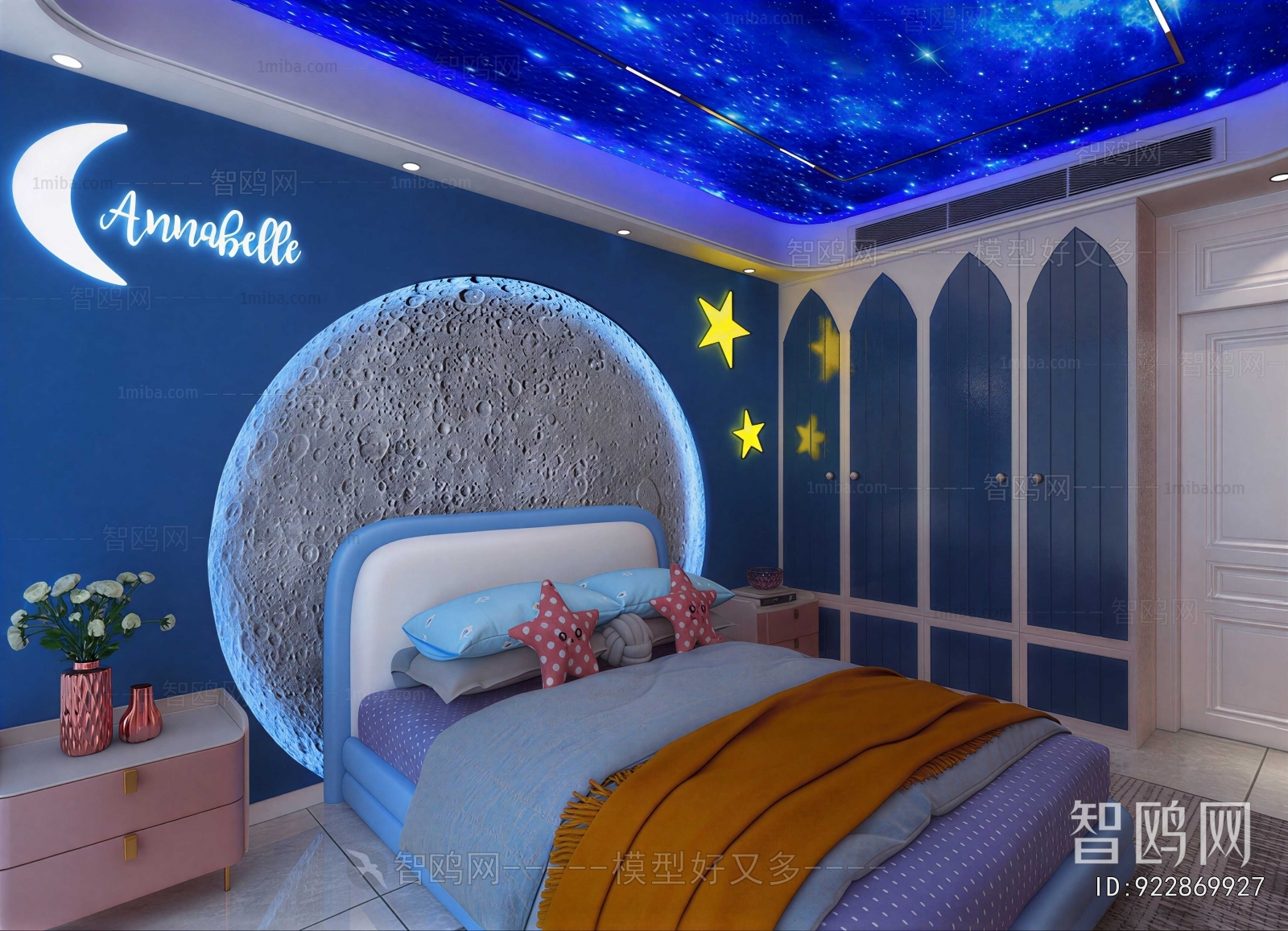 Modern Boy's Room And Son's Room