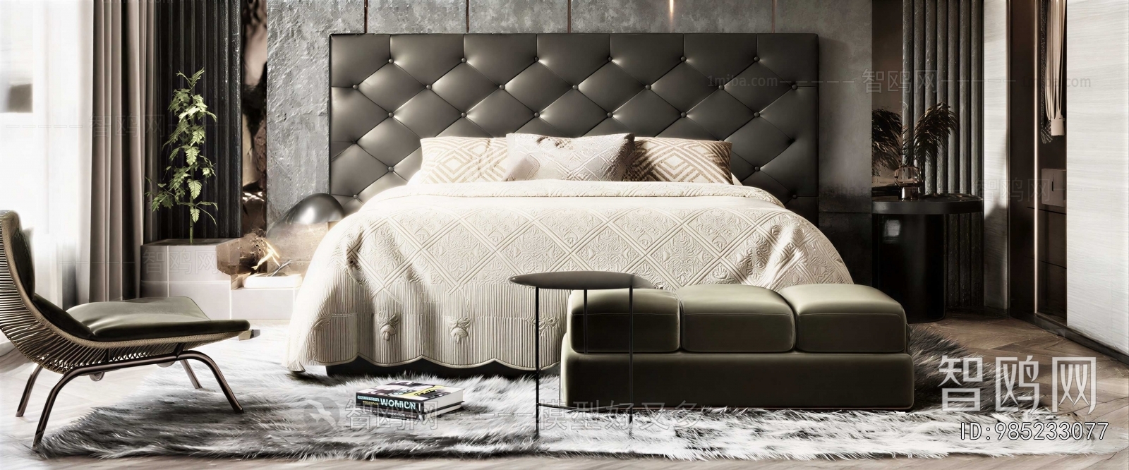Modern Double Bed