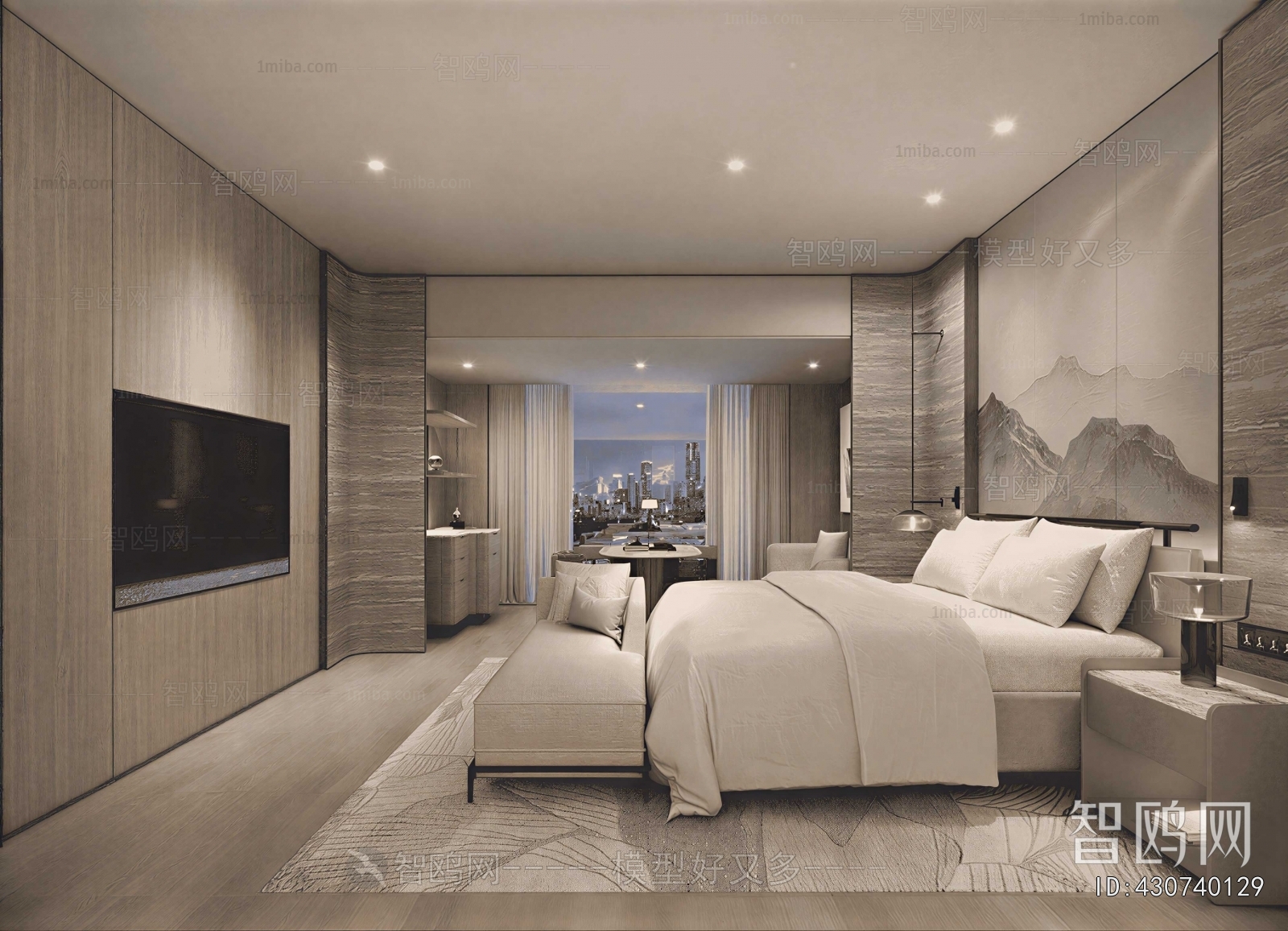 New Chinese Style Guest Room