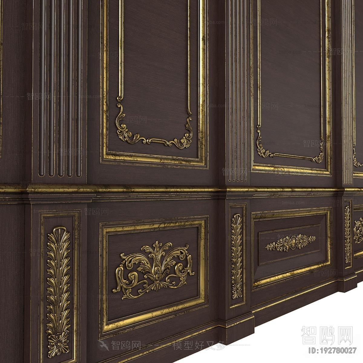 Retro Style Wall Panel