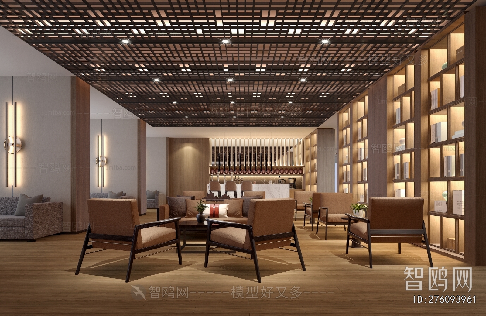 New Chinese Style Meeting Room