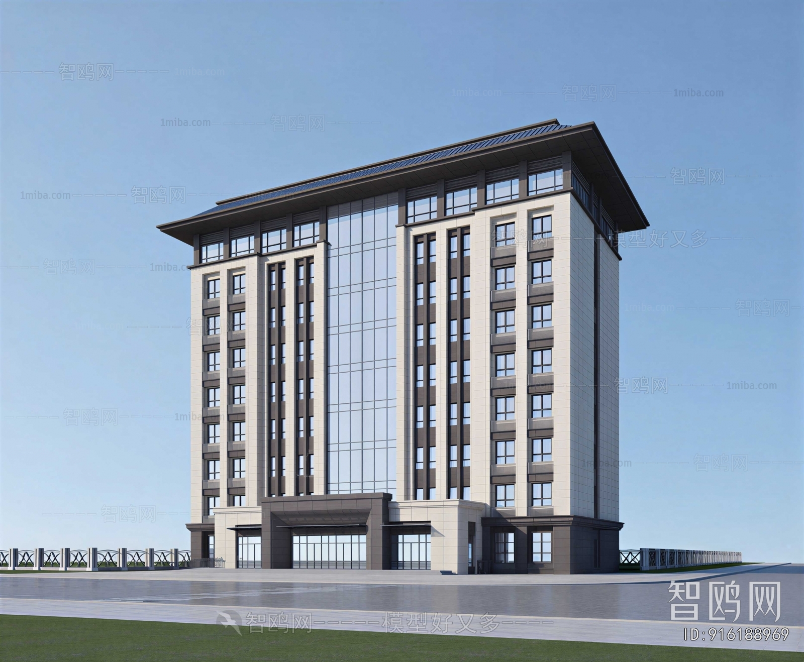 Modern Appearance Of Commercial Building