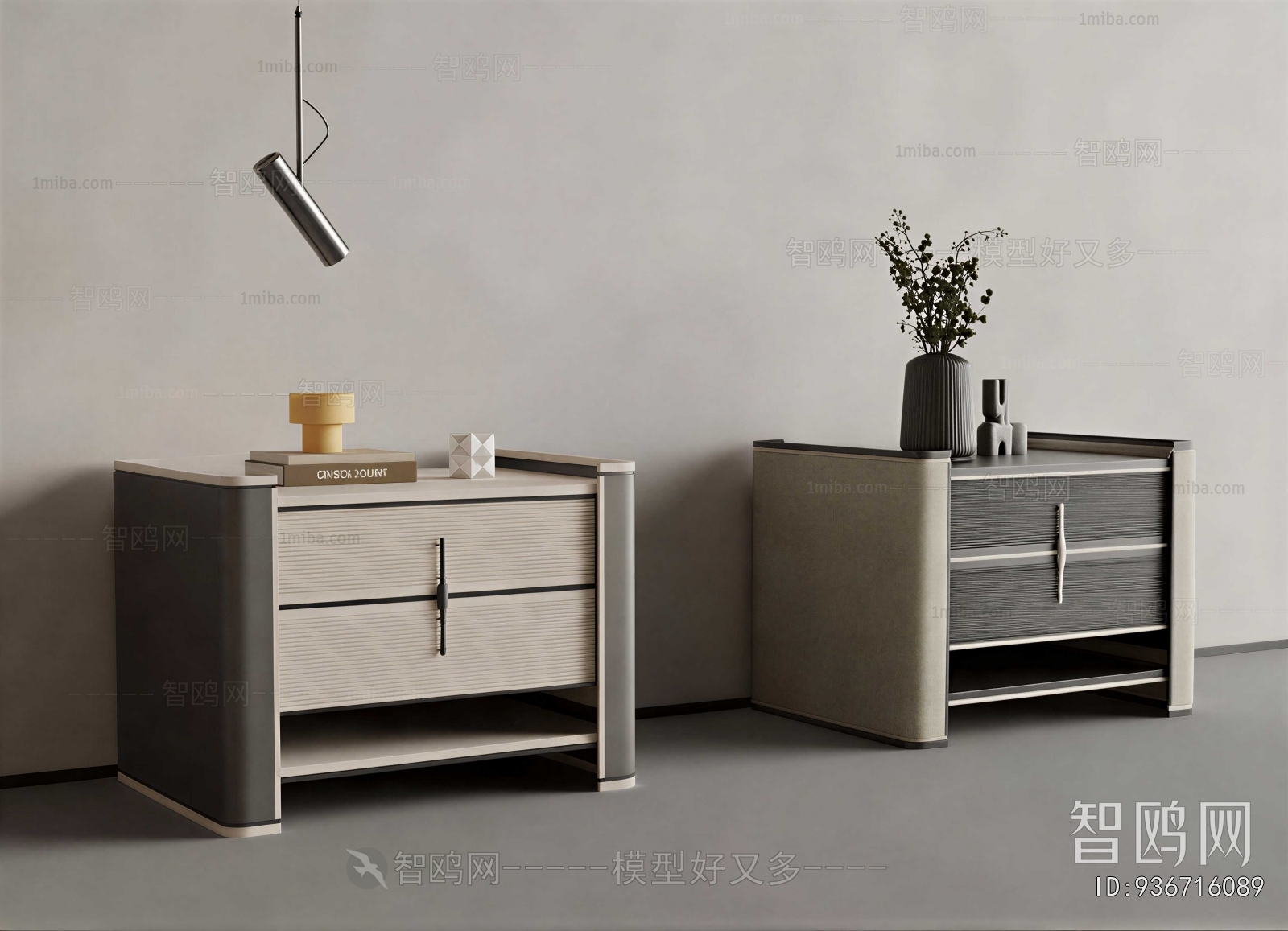 Modern Bedside Cupboard