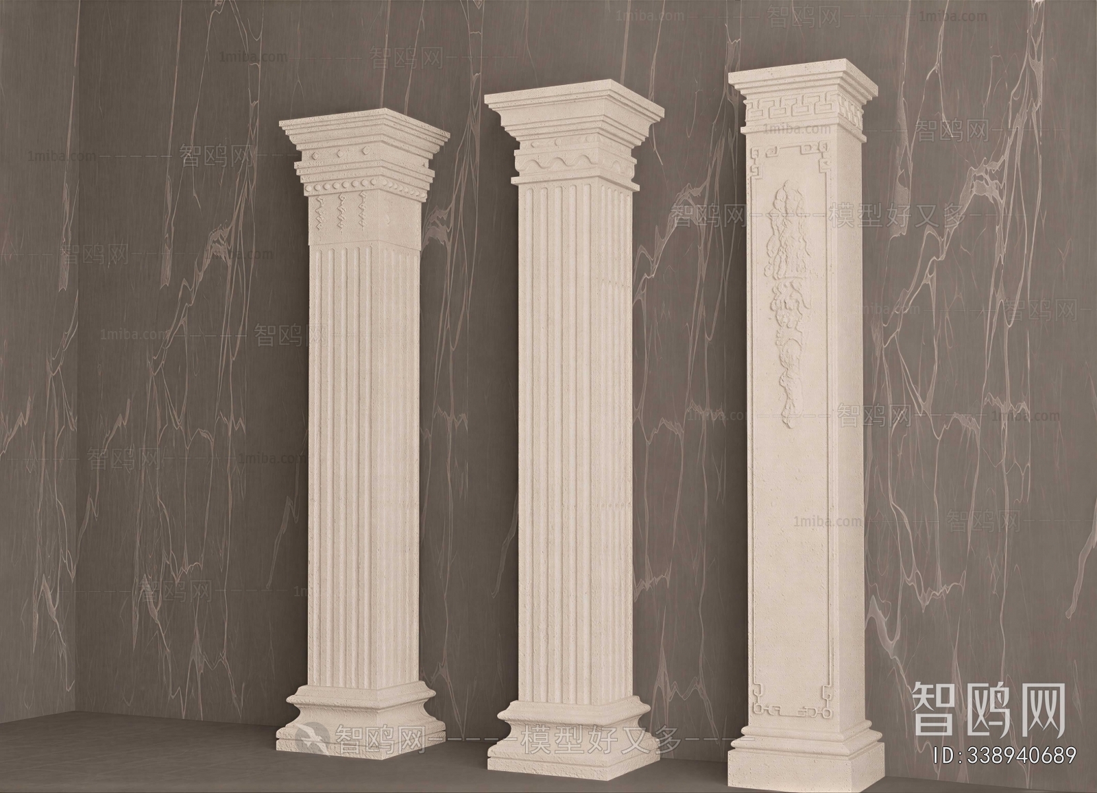 European Style Roman Pillar