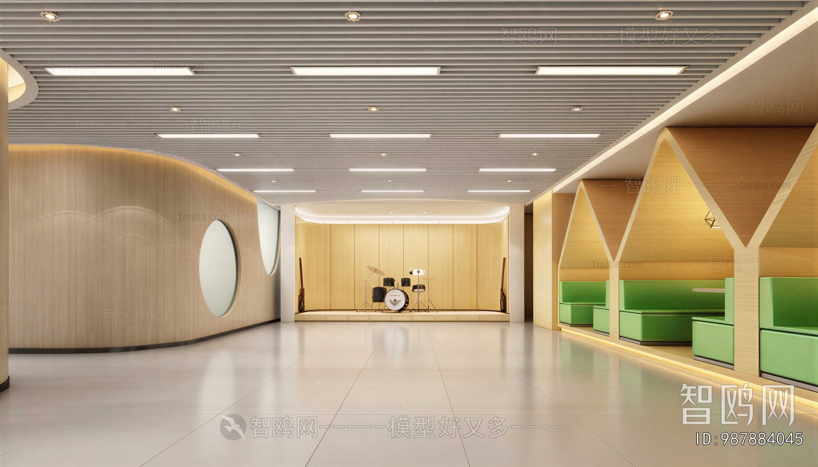 Modern Children's Playroom