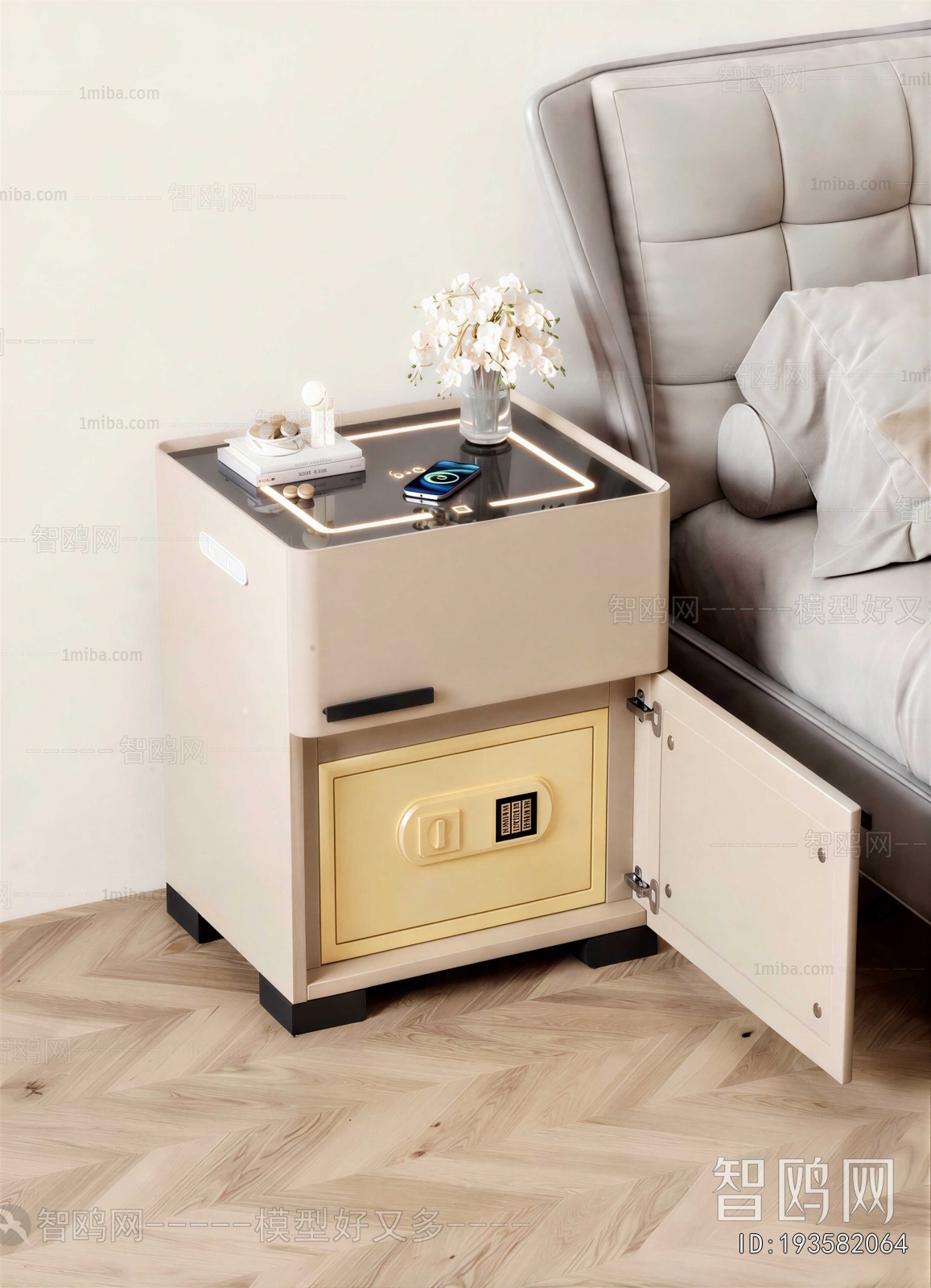 Modern Bedside Cupboard