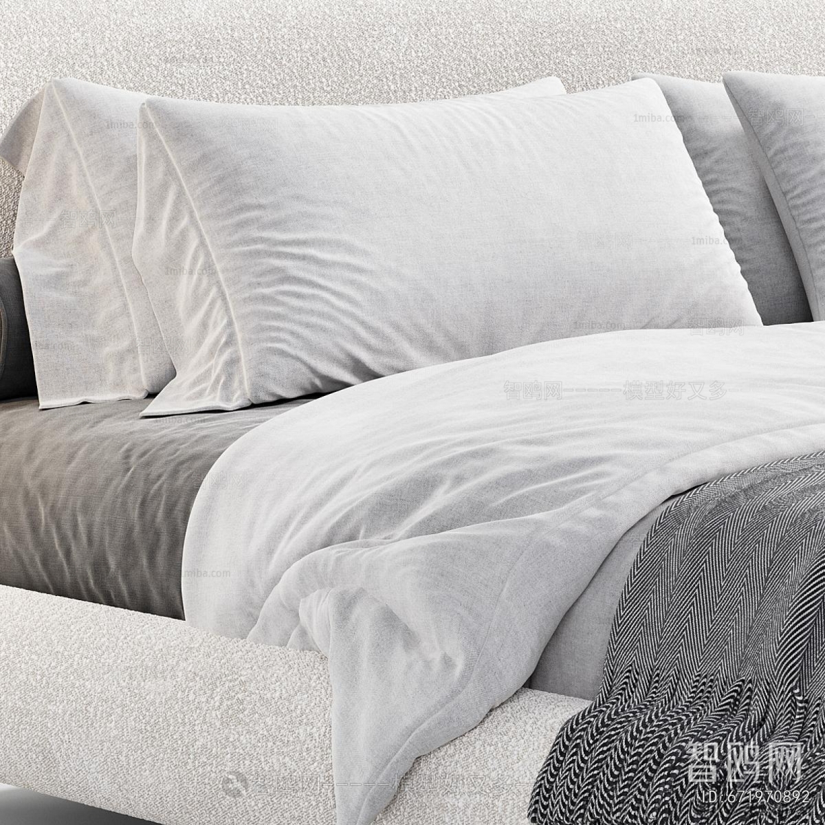 Modern Double Bed