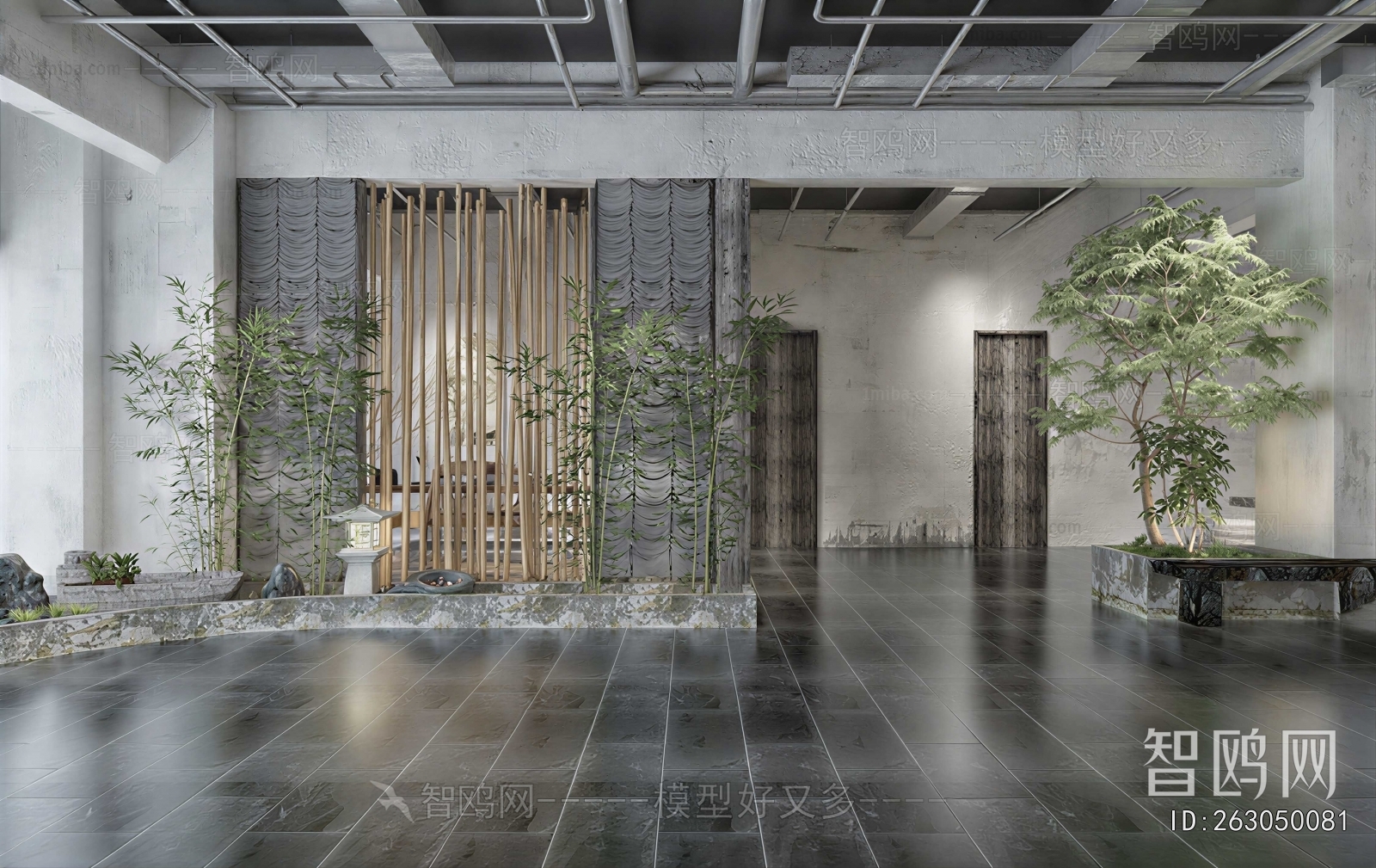 New Chinese Style Office Reception Desk