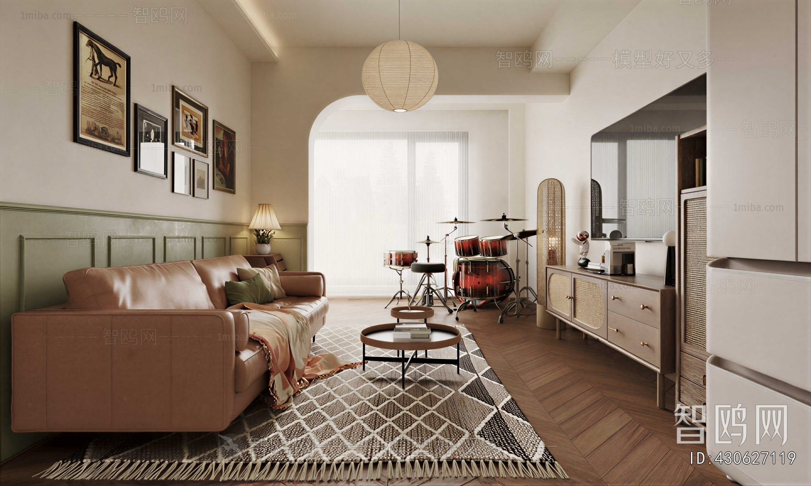 American Style A Living Room