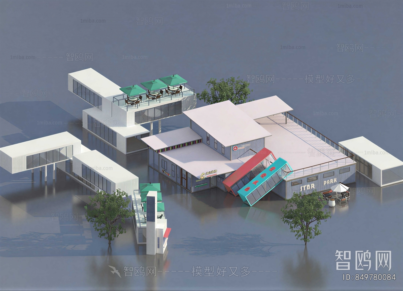 Modern Appearance Of Commercial Building