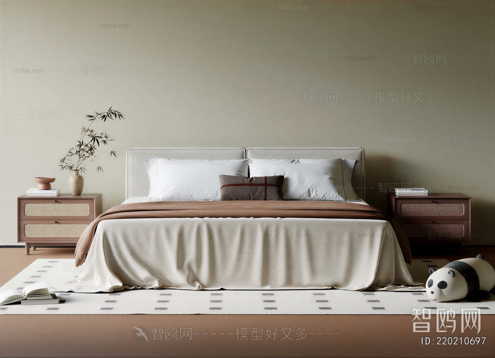 Modern Double Bed