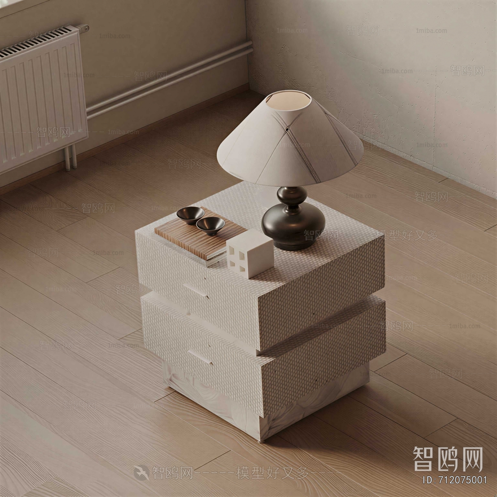 Modern Bedside Cupboard