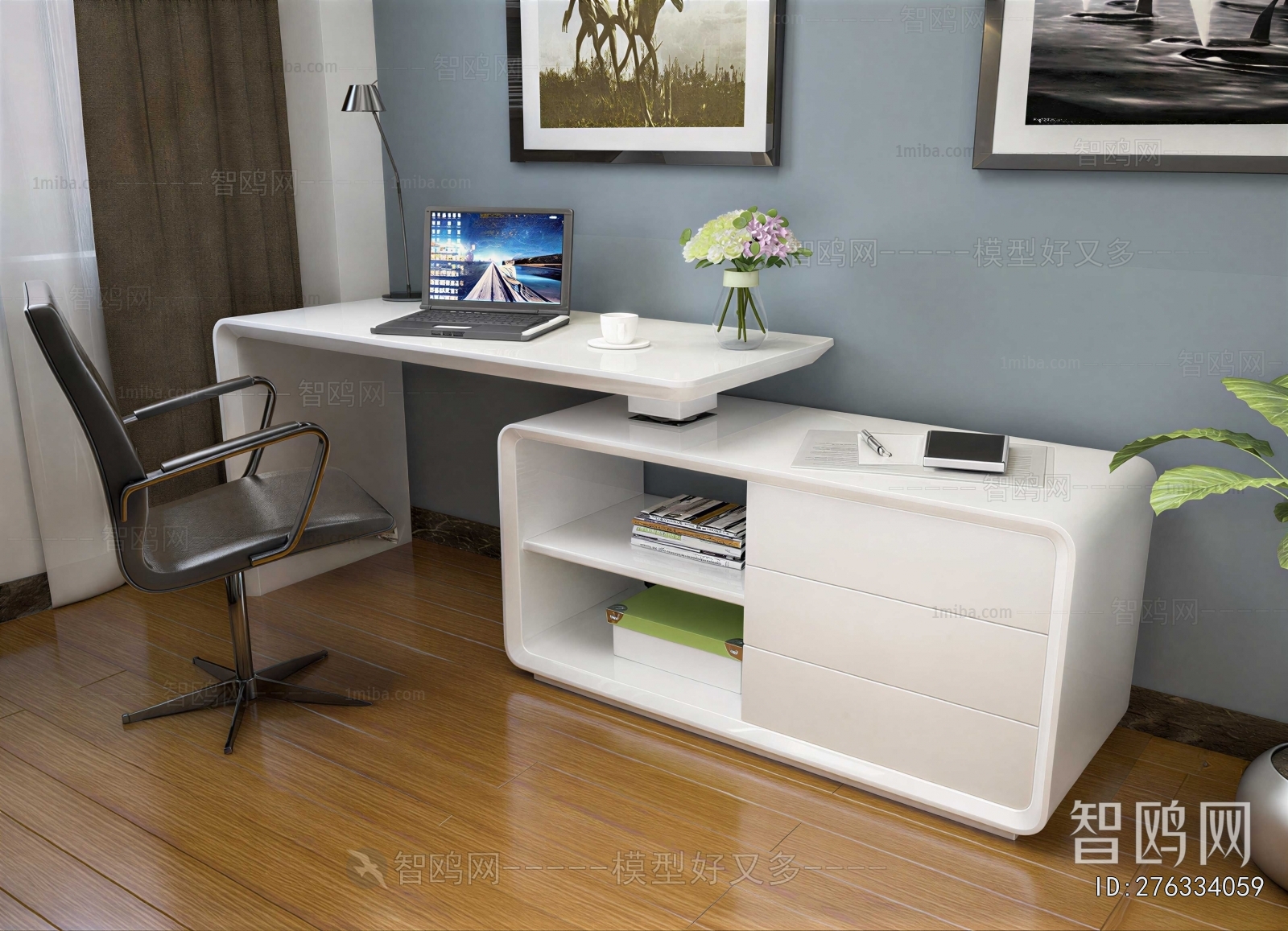 Modern Computer Desk And Chair