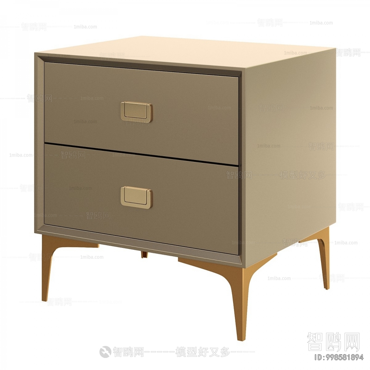 Modern Bedside Cupboard