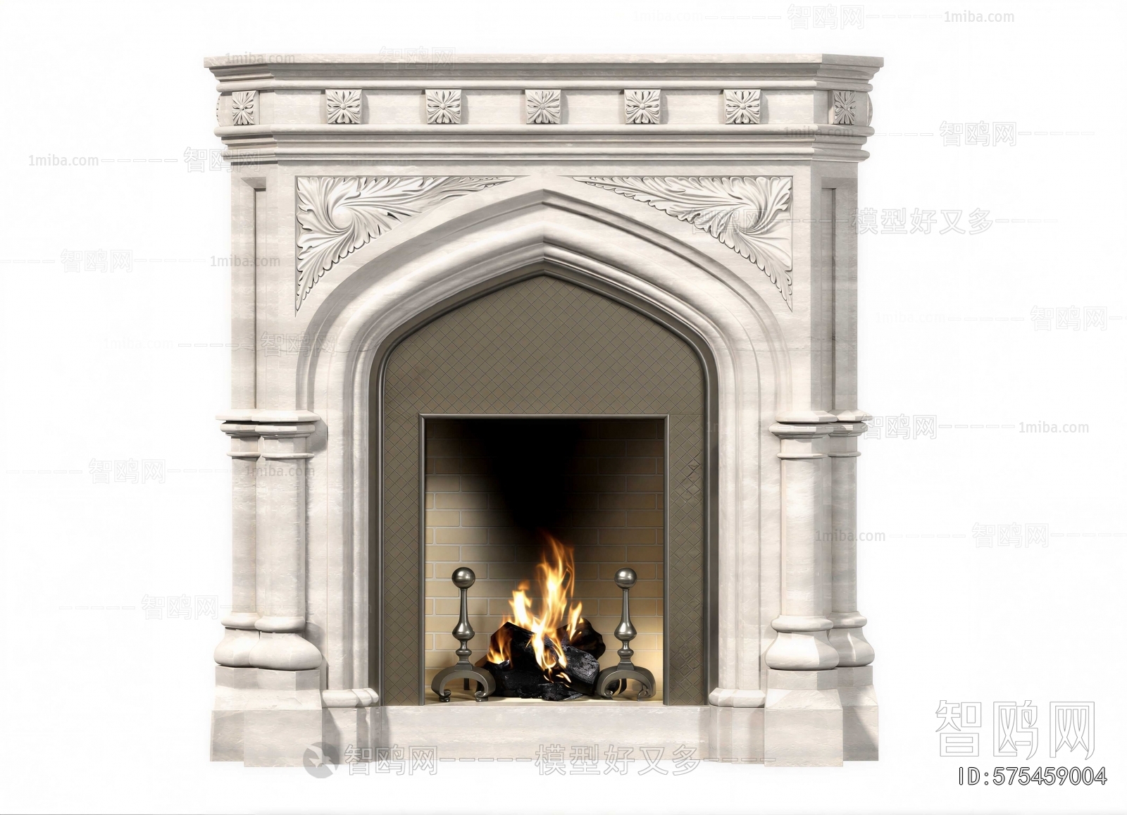 European Style Fireplace