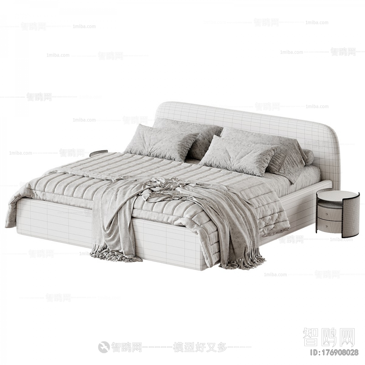 Modern Double Bed