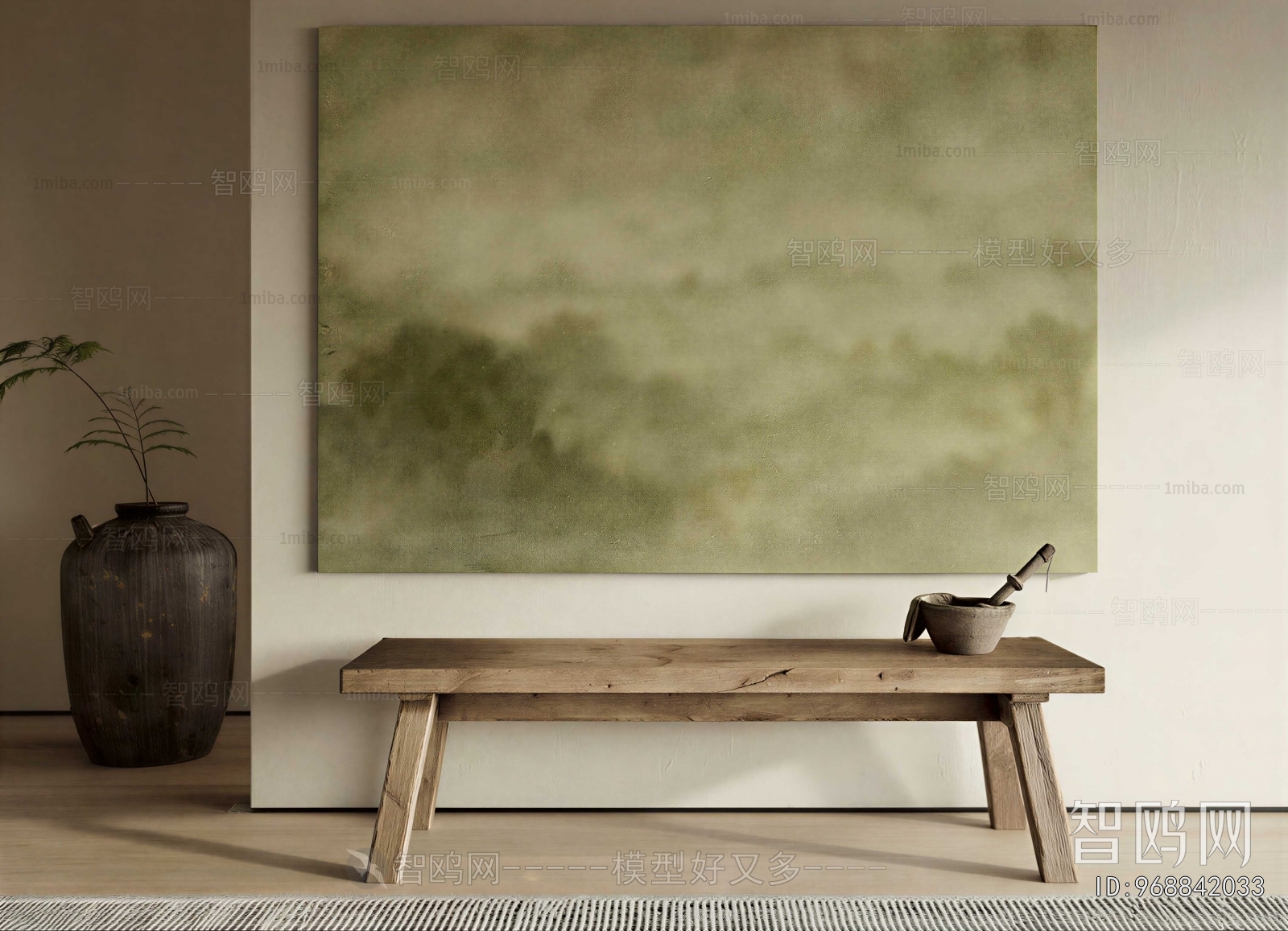 Wabi-sabi Style Painting