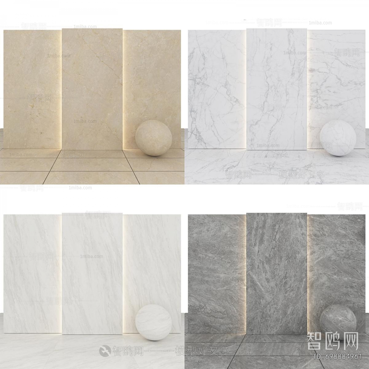 Modern Wall/floor/ceiling