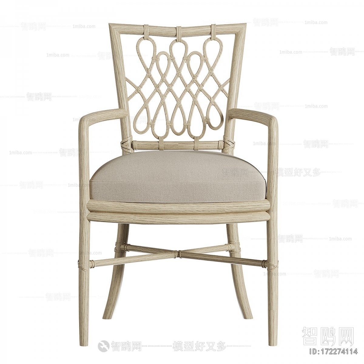 Wabi-sabi Style Lounge Chair