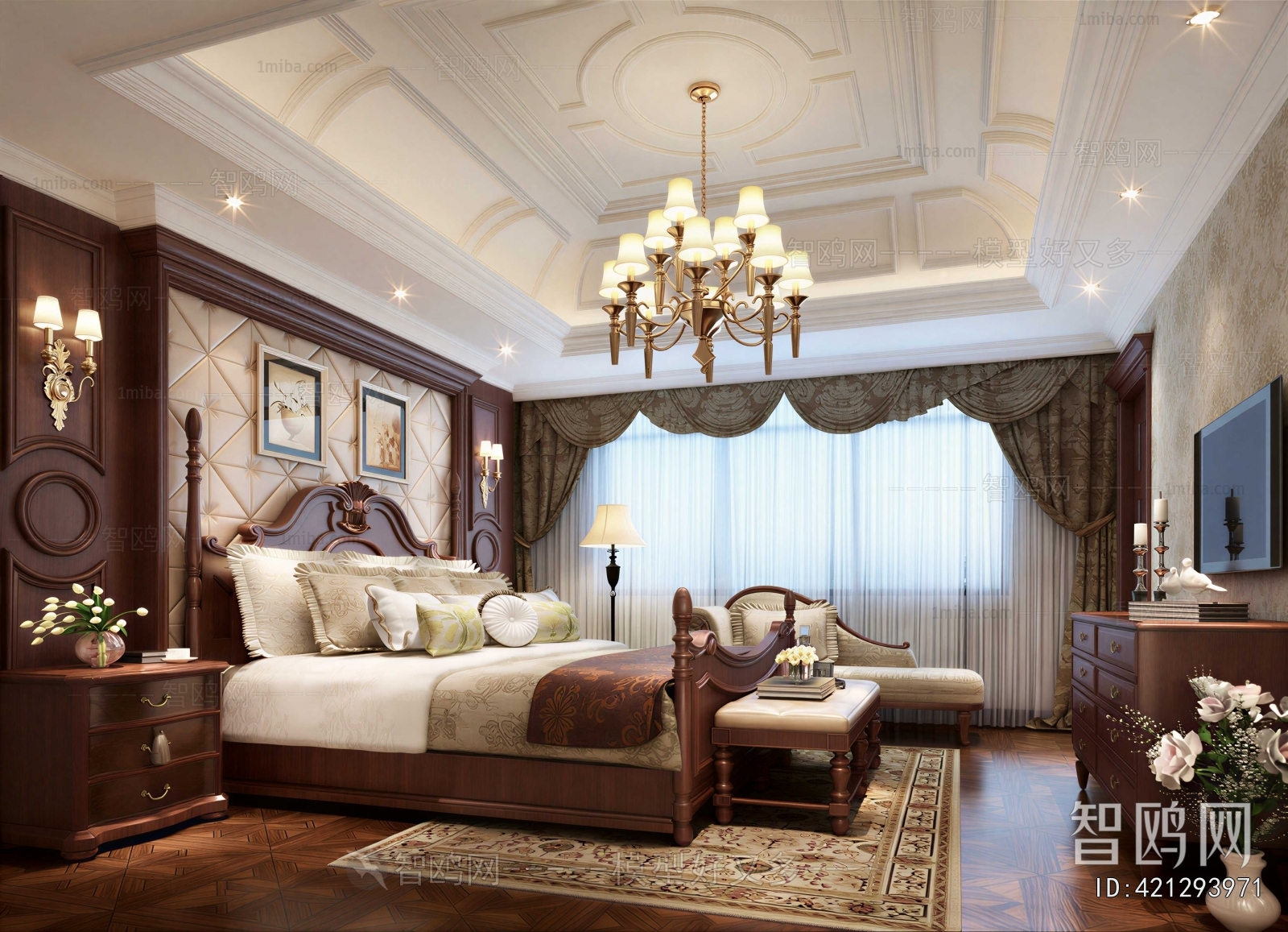European Style Bedroom