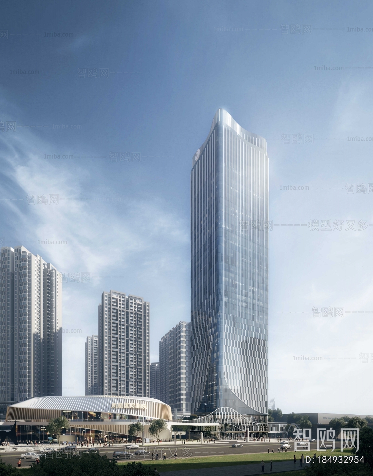 Modern Appearance Of Commercial Building
