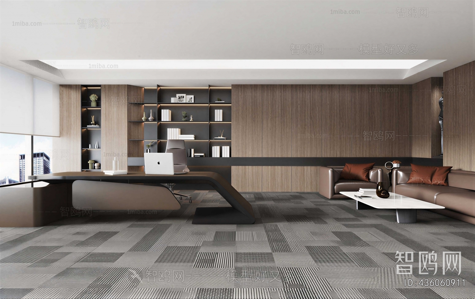 Modern Manager's Office