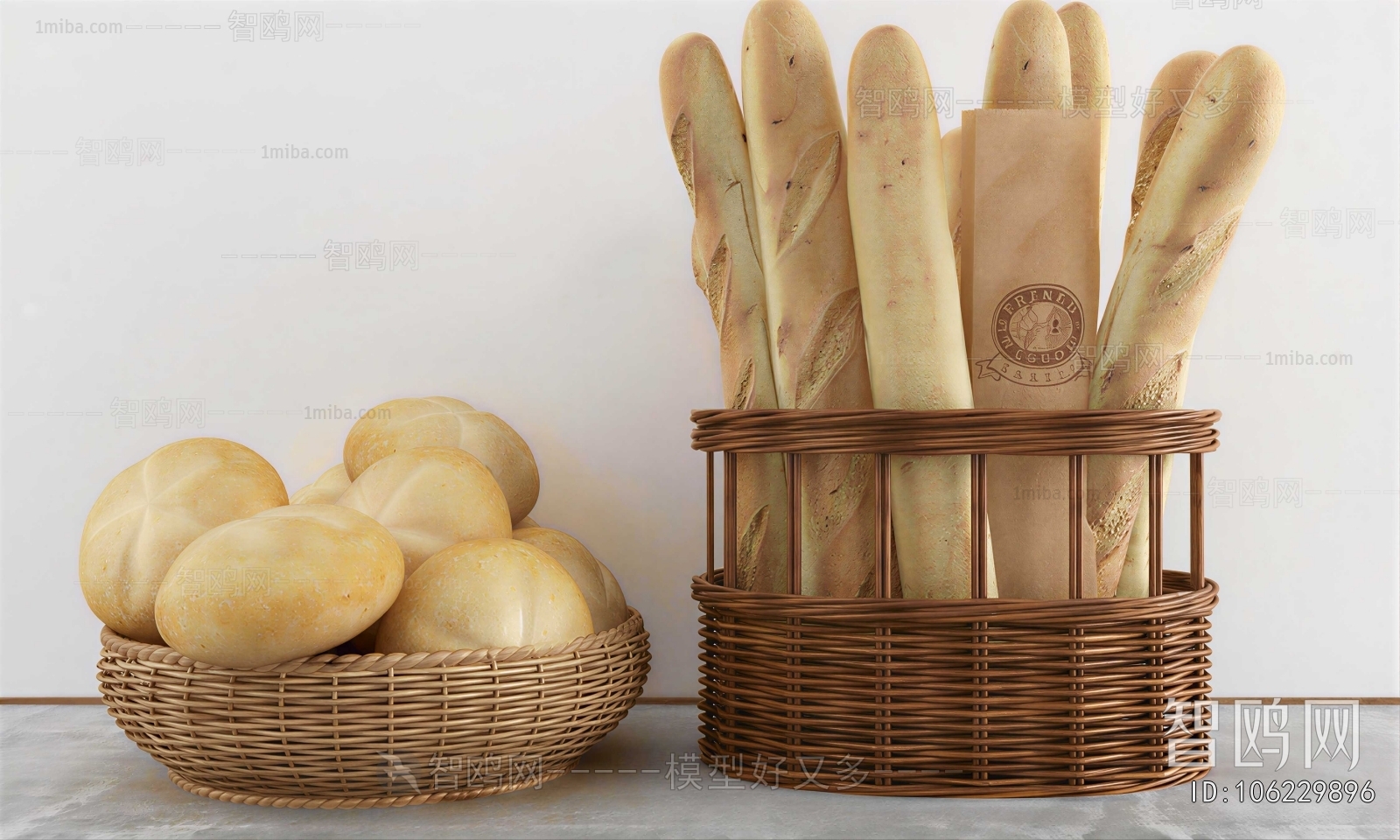 Modern Bread Cake