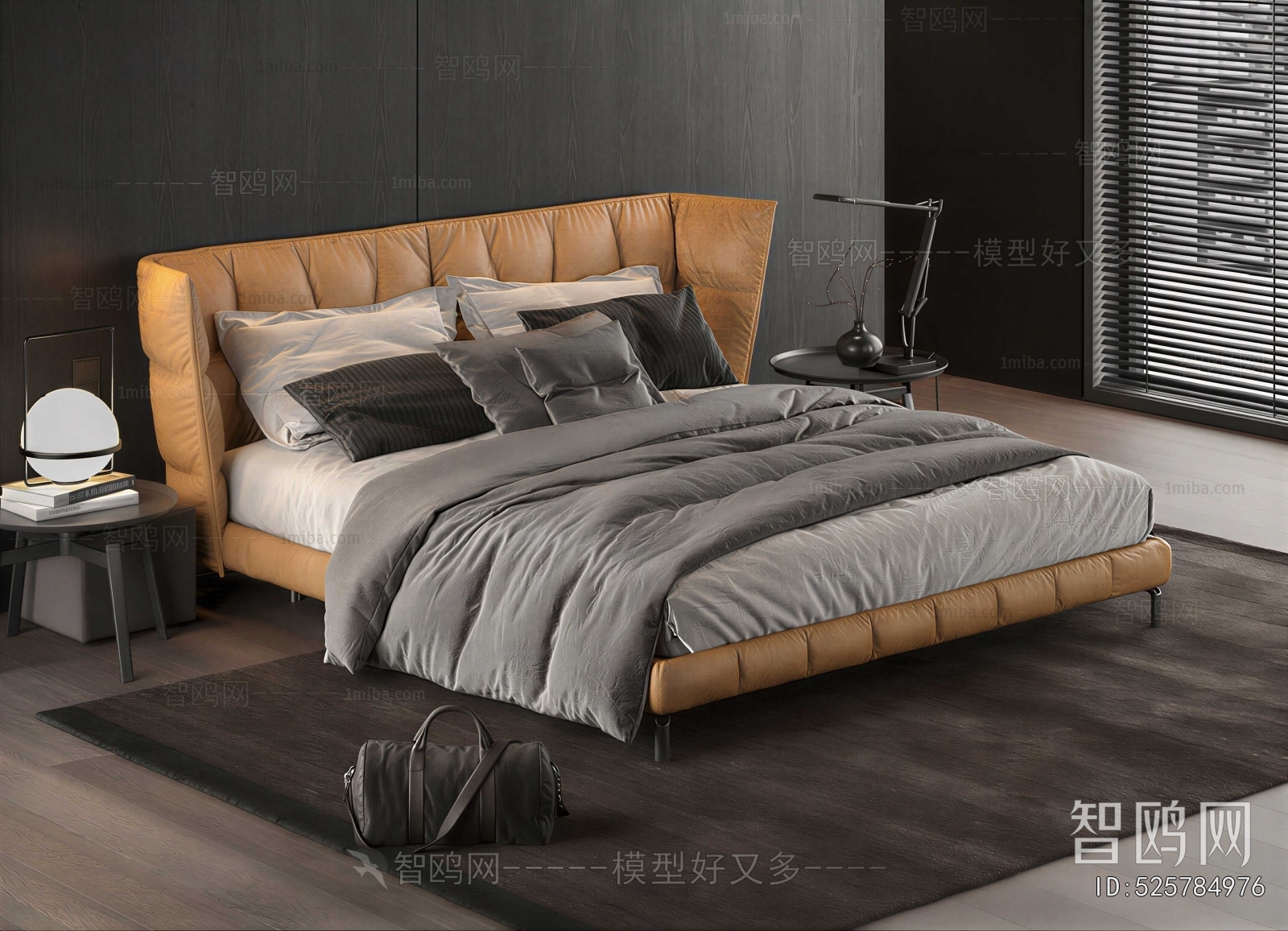 Modern Double Bed