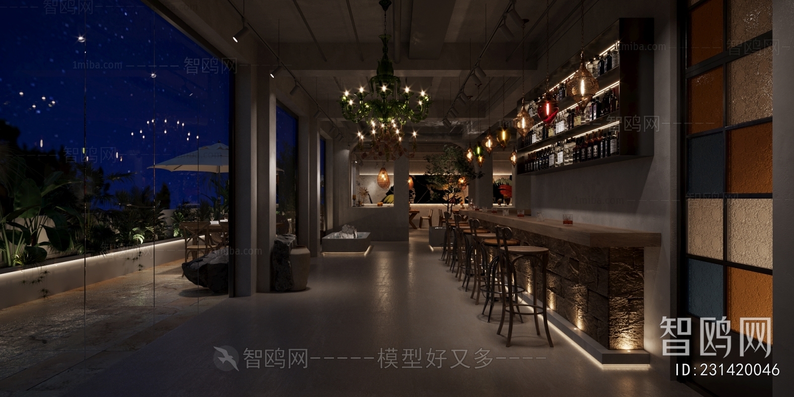 Industrial Style Restaurant