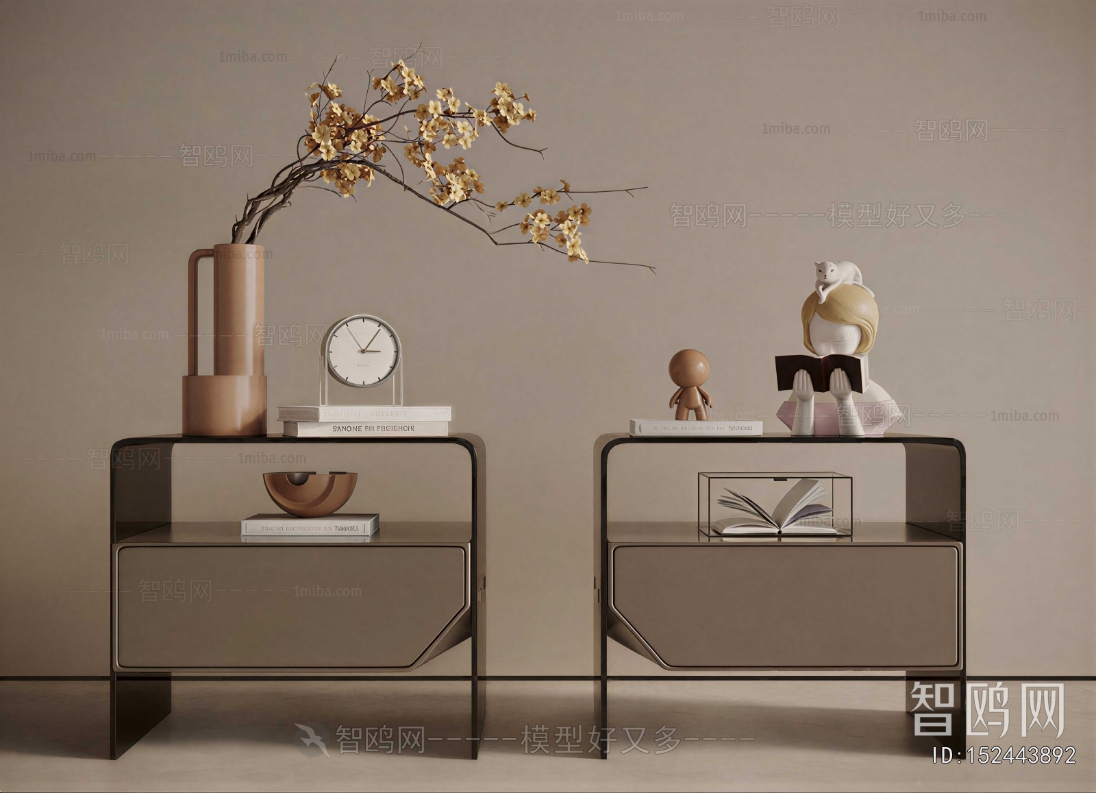 Modern Bedside Cupboard