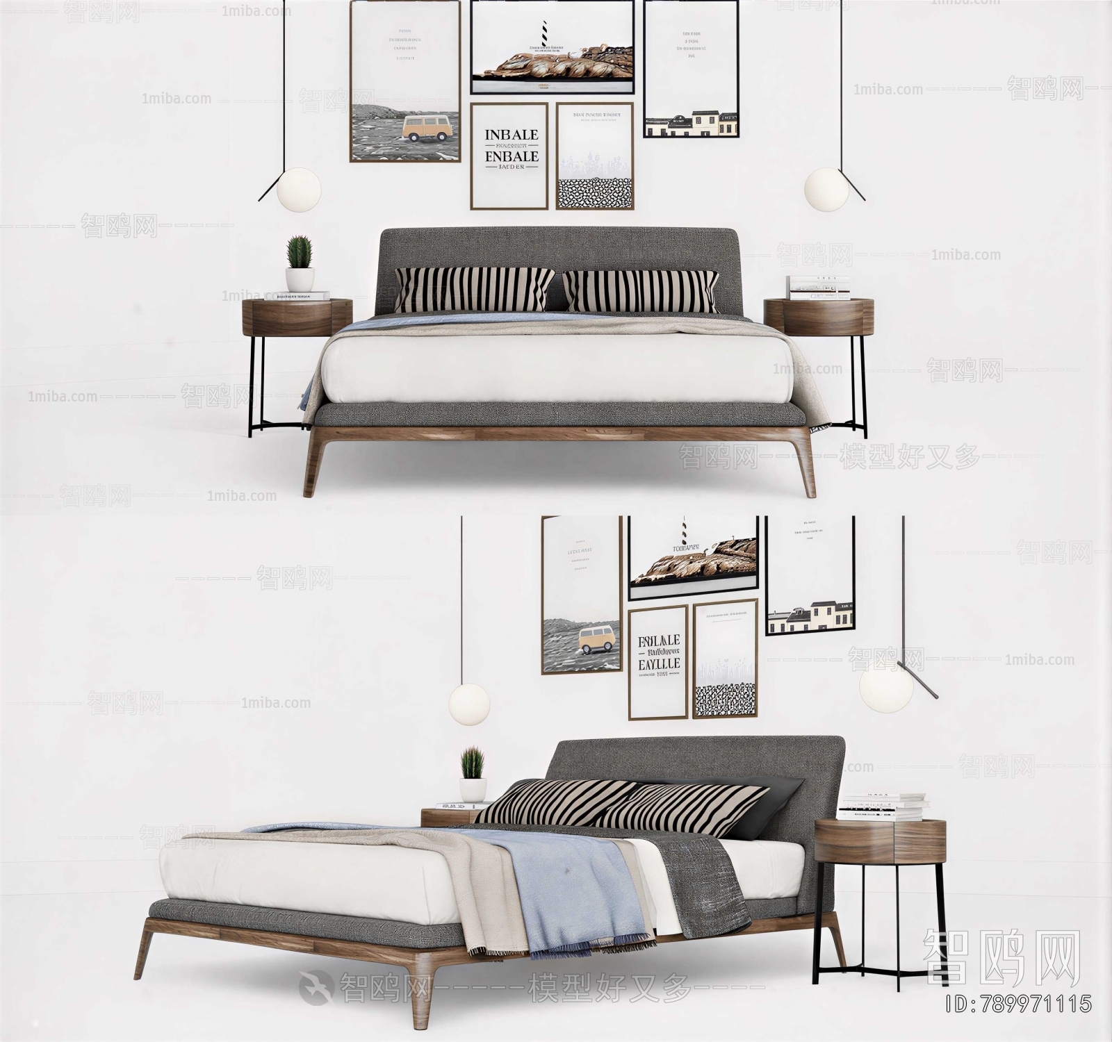 Modern Double Bed