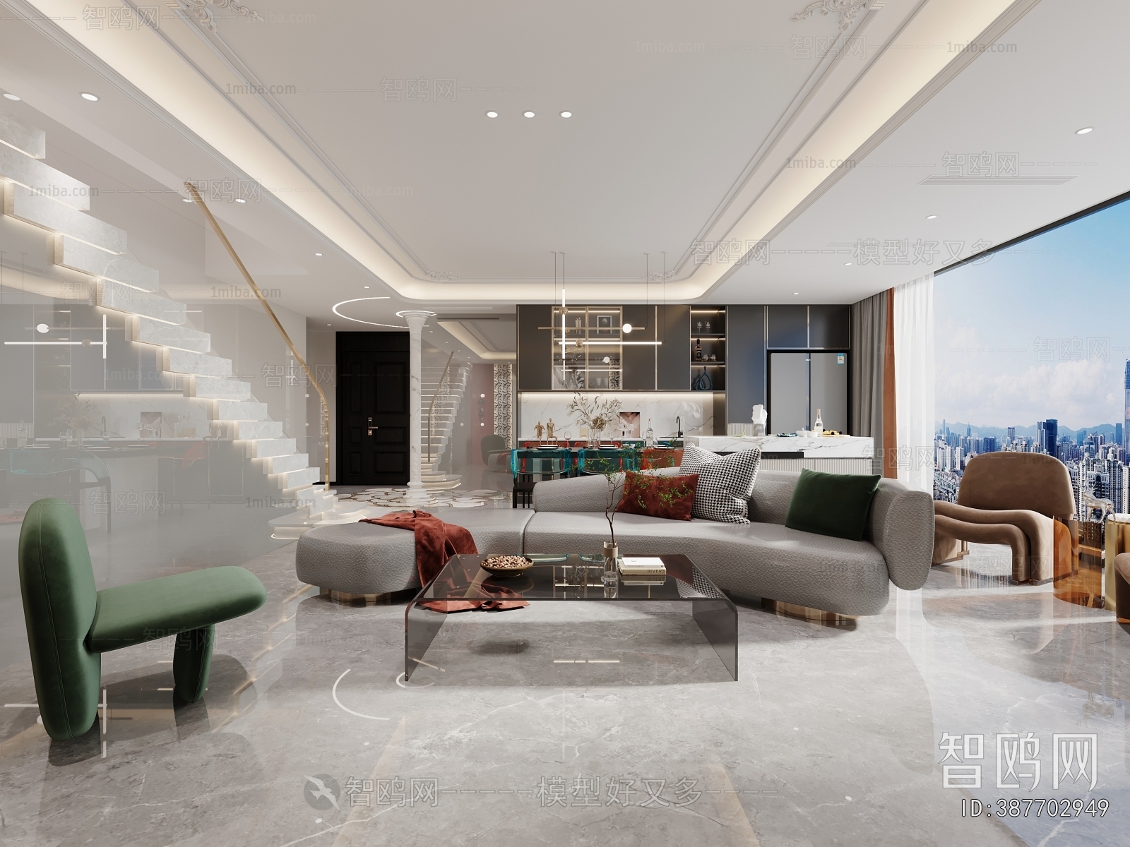 Modern A Living Room