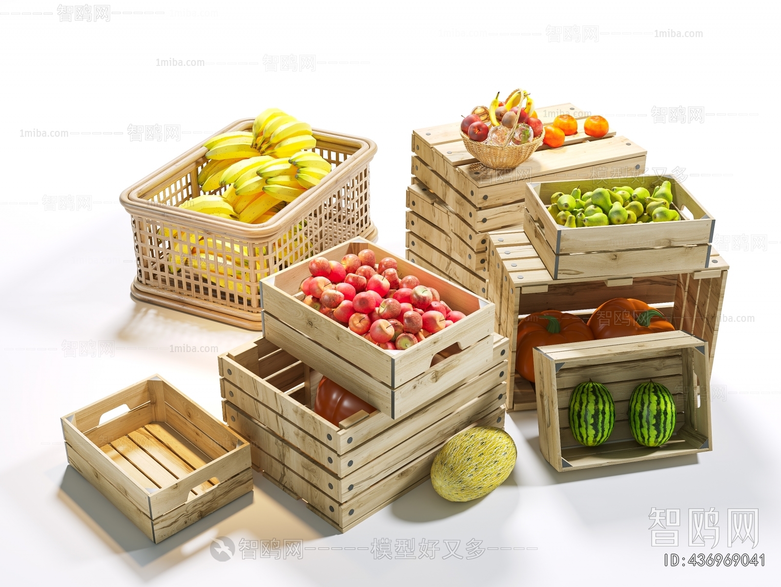 Modern Supermarket Shelf