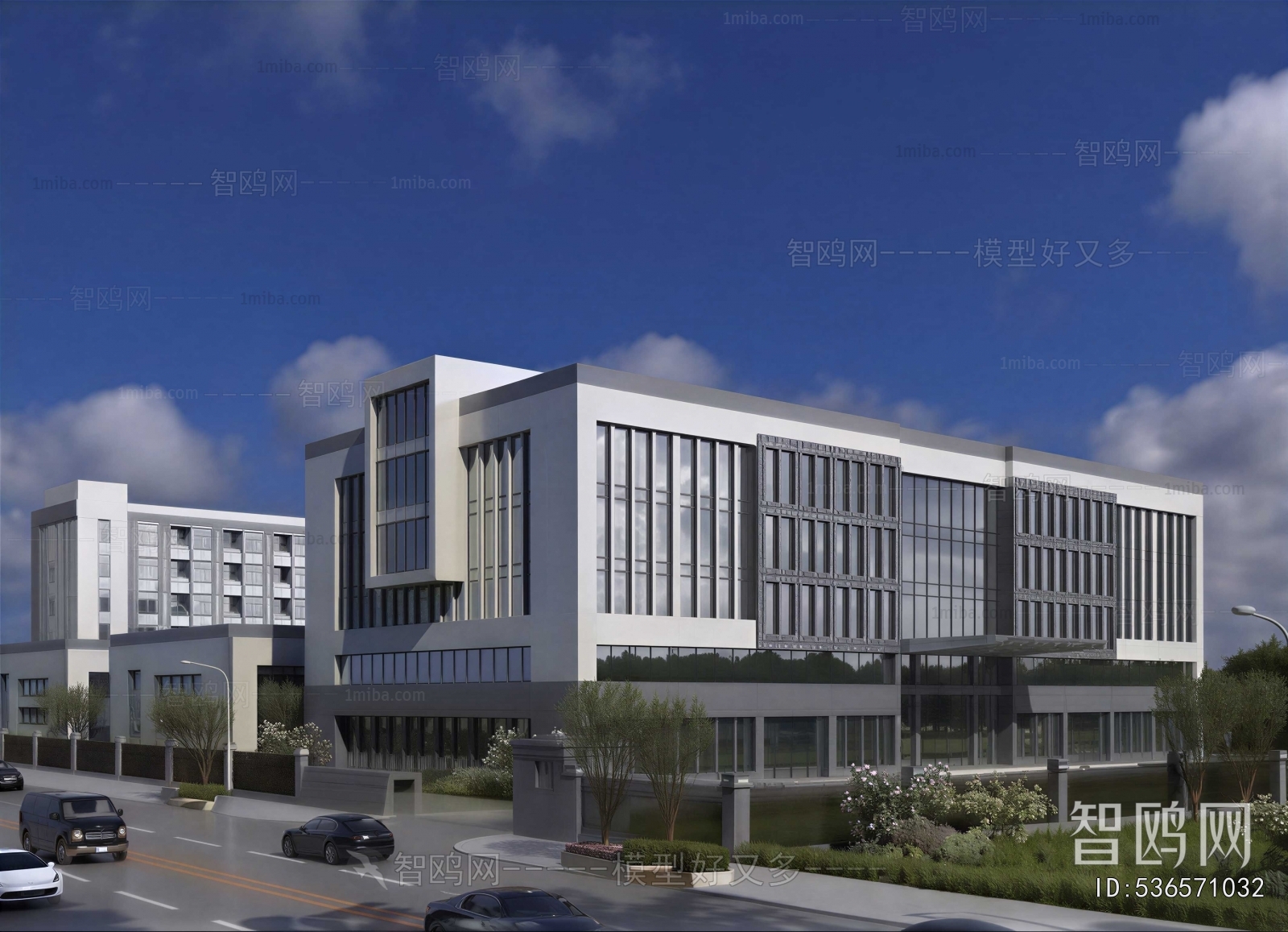 Modern Appearance Of Commercial Building