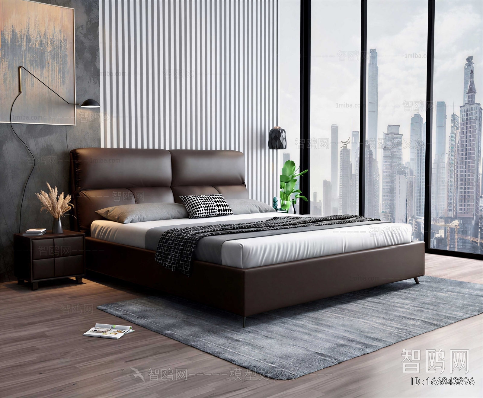 Modern Double Bed