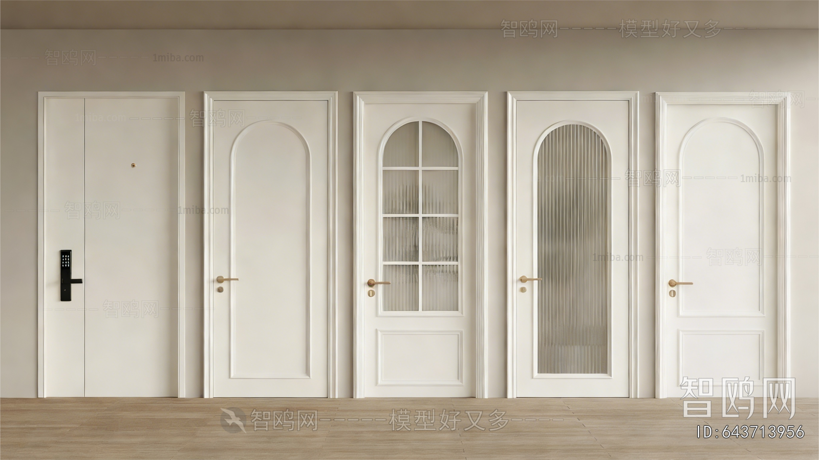 French Style Single Door