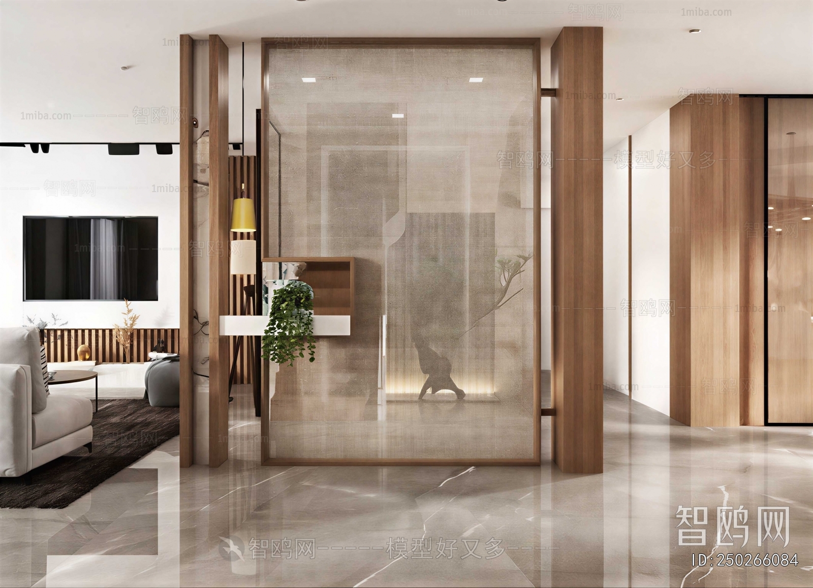 Modern Hallway