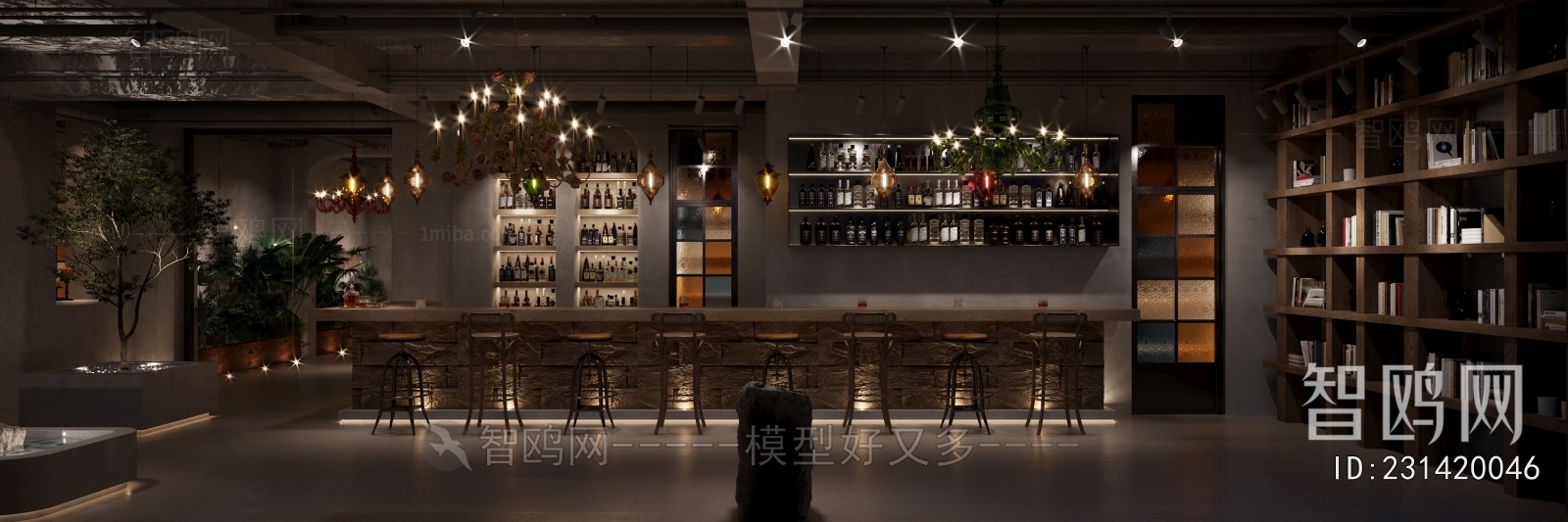 Industrial Style Restaurant