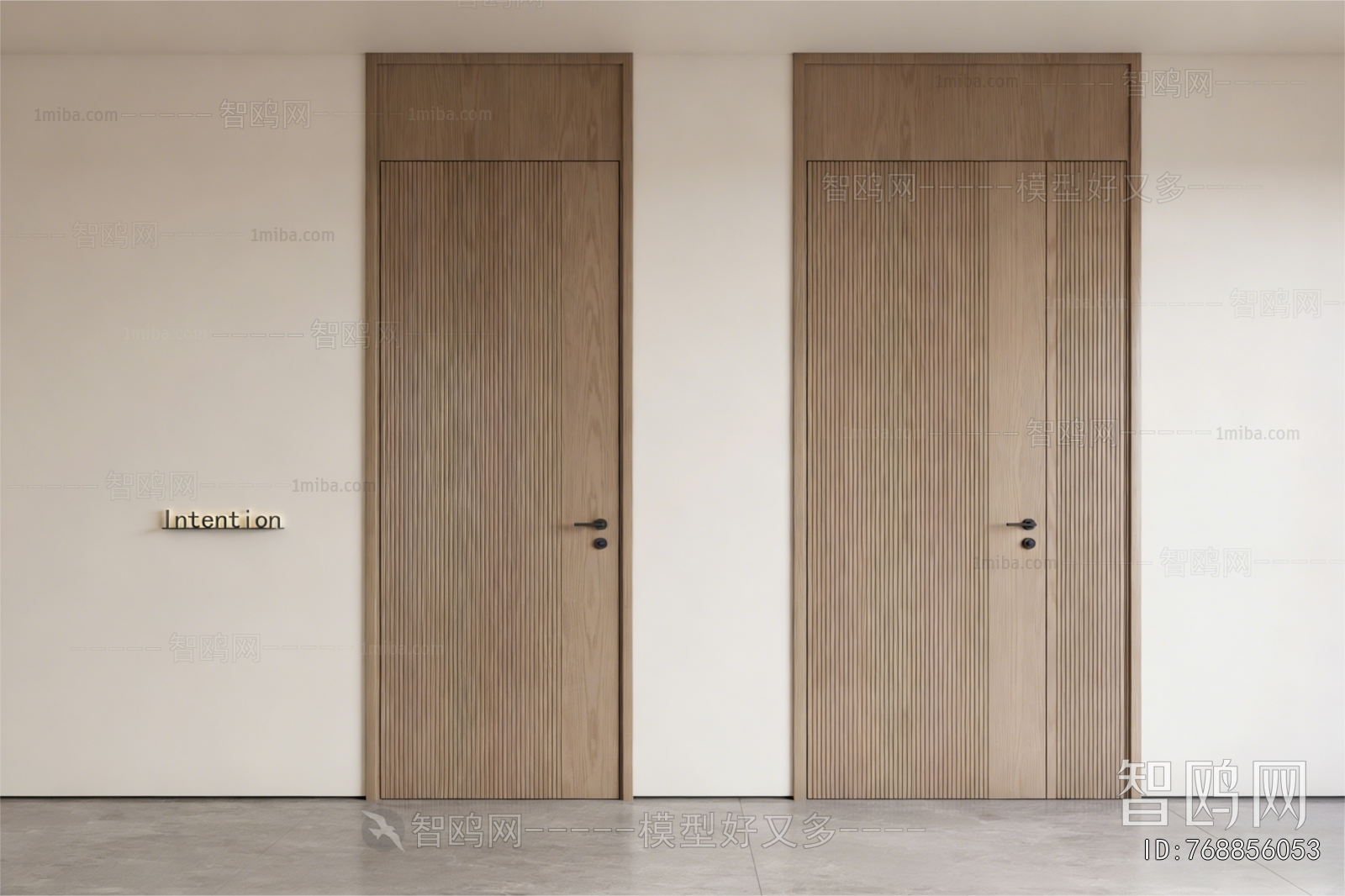 Modern Single Door