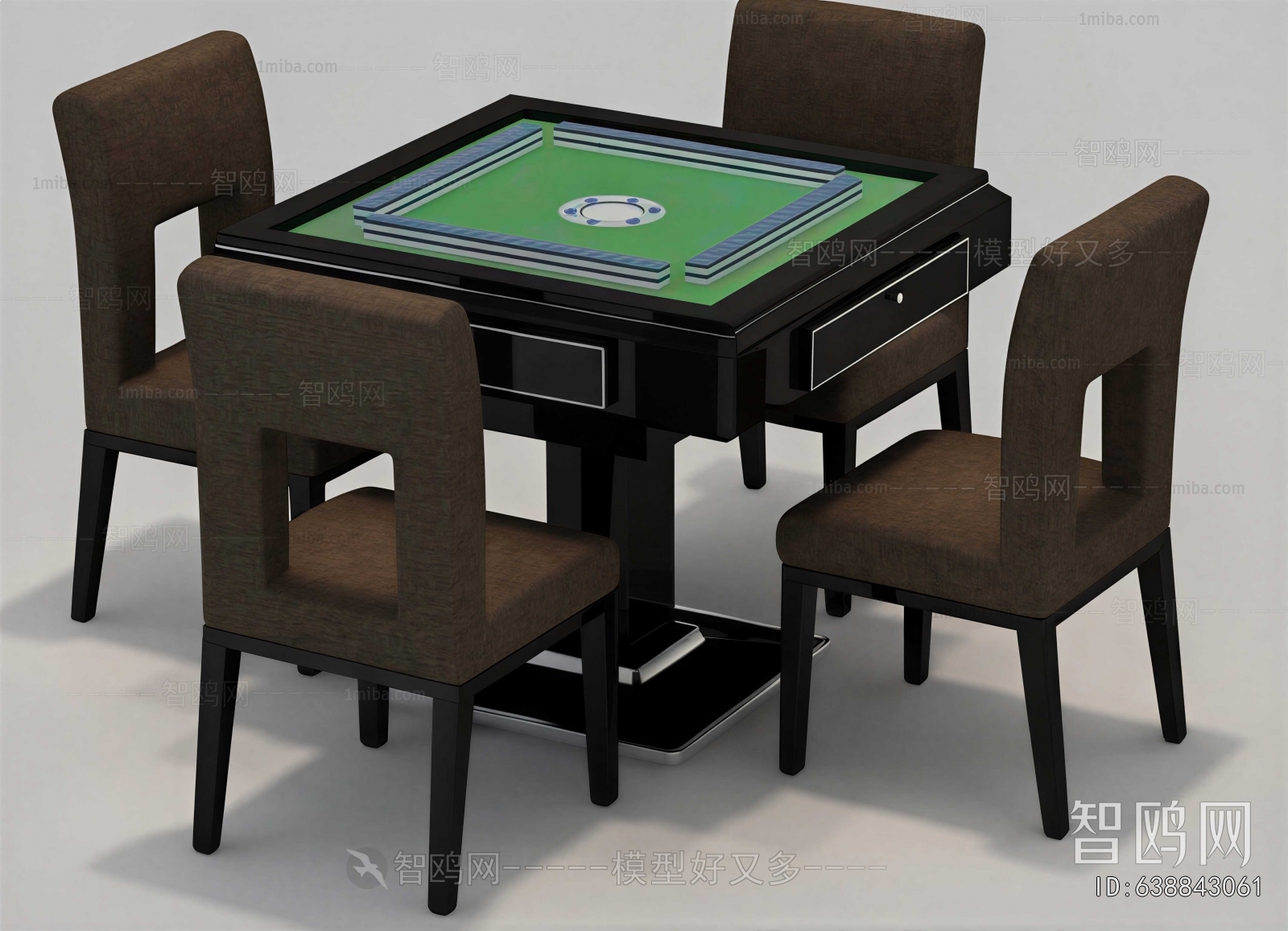 Modern Mahjong Tables And Chairs