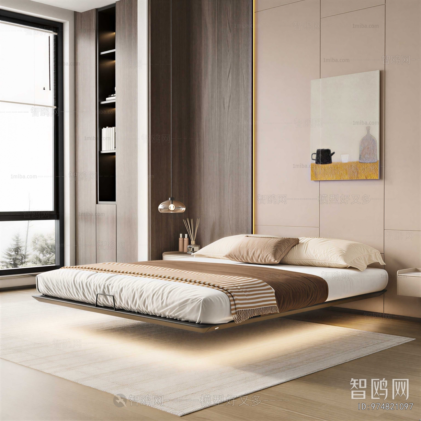 Modern Double Bed