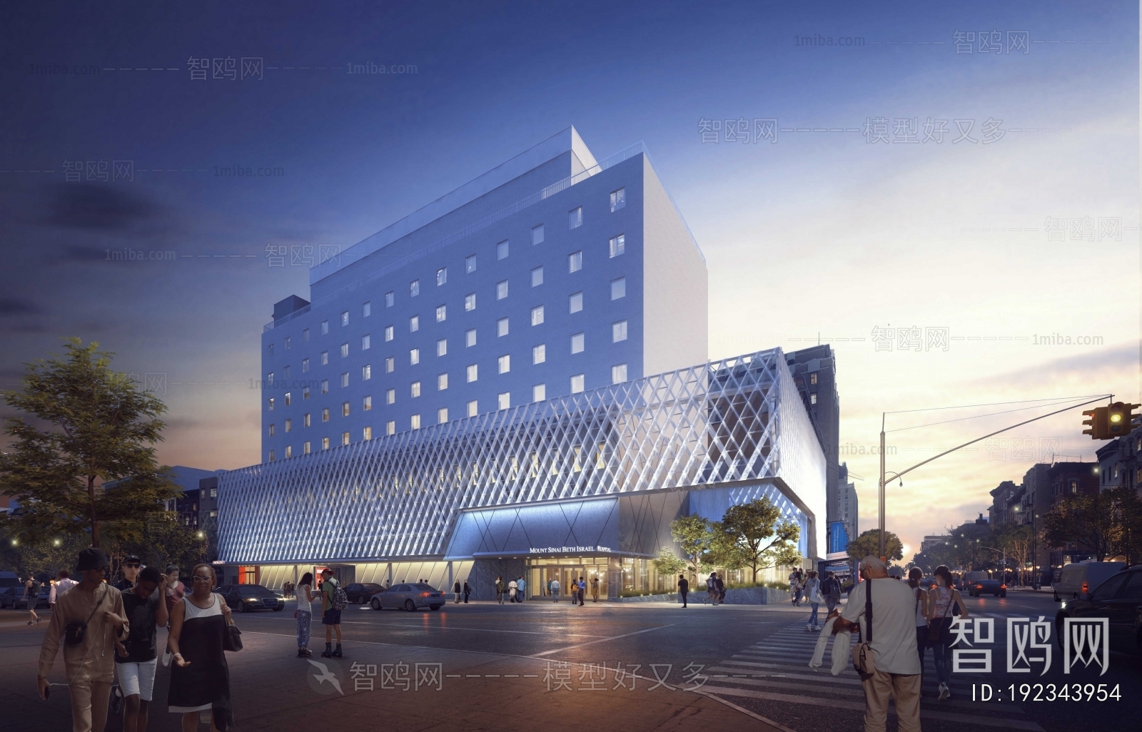 Modern Appearance Of Commercial Building