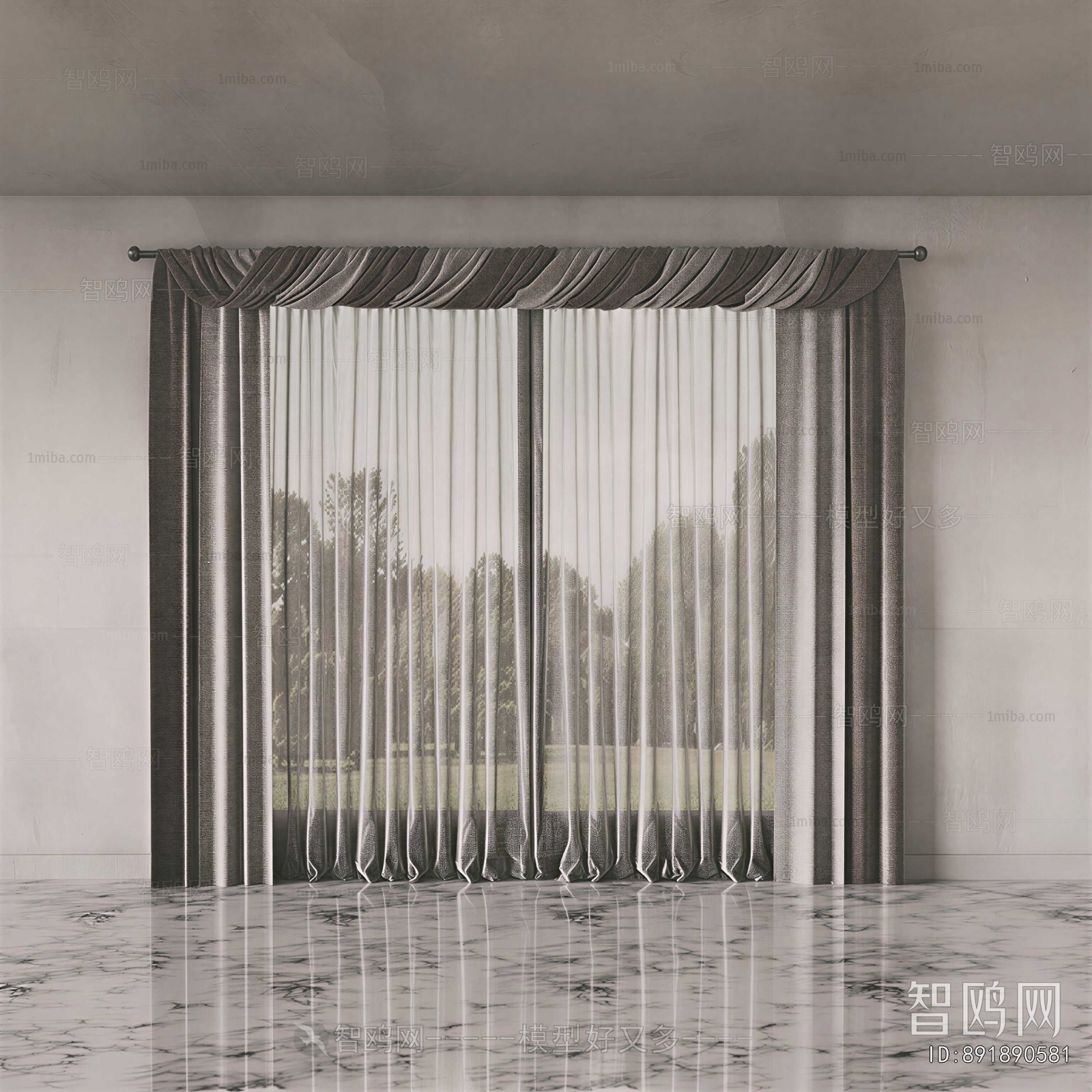 Modern The Curtain