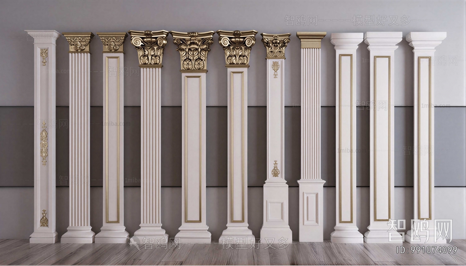 European Style Roman Pillar